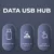 GTT4108_Rotio_USB_Hub_9 Gtt4108 rotio 7-port usb-a & usb-c hub