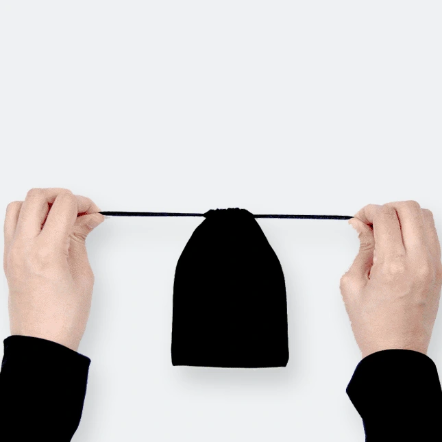 Gih9010 goody drawstring soft velvet pouch