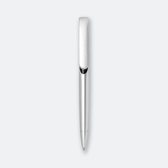 GIH1048 ATLANTIS - Plastic Ball Pen_2125_SILVER GIH1009 Atlantis Plastic Ball Pen (black ink)