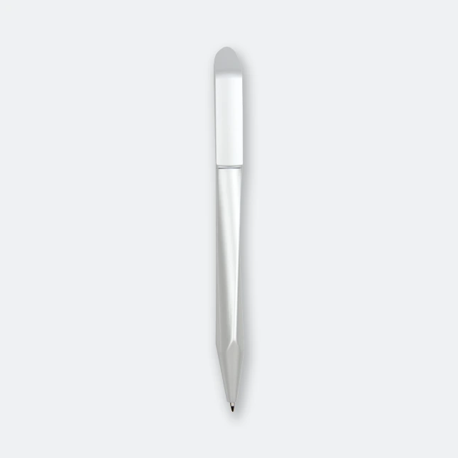 GIH1106_FLEXI_PRIME-Plastic_Ball_Pen_5031_WHITE Gih1013 flexi prime plastic ball pen (black ink)