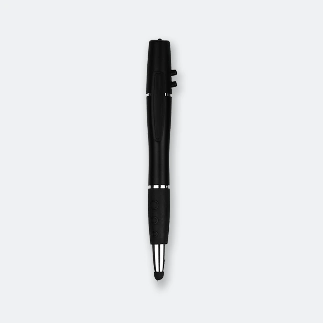 GIH1023 MIB LED Laser Stylus Gel Pen (black gel ink)
