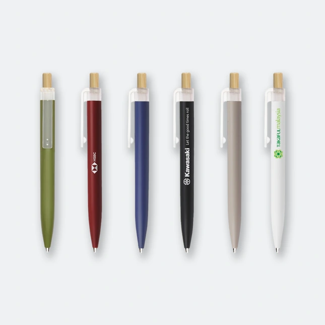 GIH1017 Amaza Plastic Ball Pen (black ink)