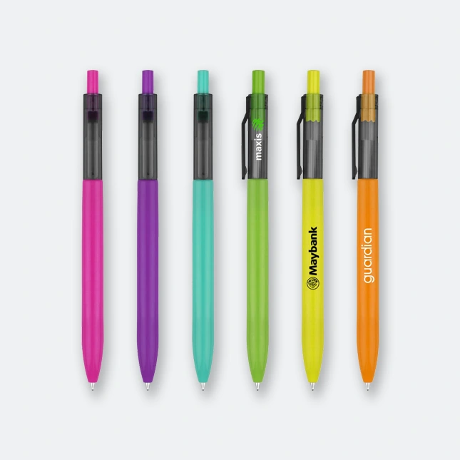 GIH1019 Brambles Plastic Ball Pen (black ink)