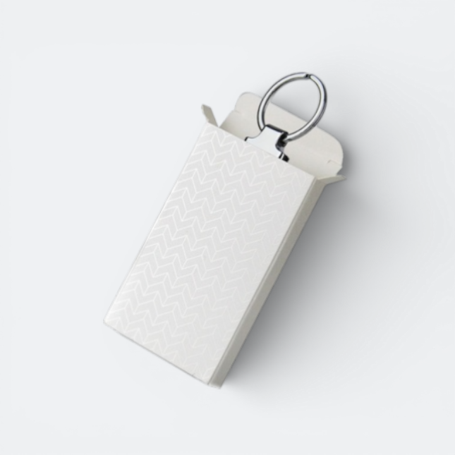 GIH3101_Picarro_Keychain_Front_With_Box GIH3101 Picarro Metal Keychain