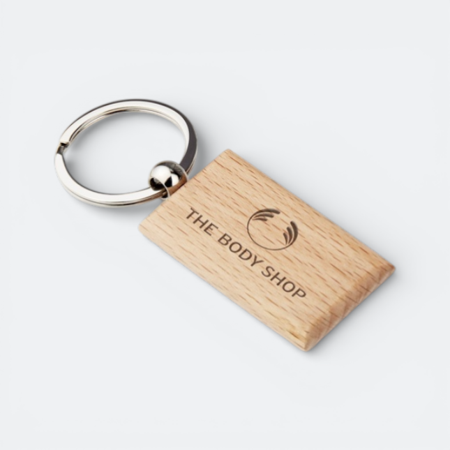 GIH3105_KAYOO_ Wooden_Keychain_Side_View1 GIH3105 Kayoo Wooden Keychain