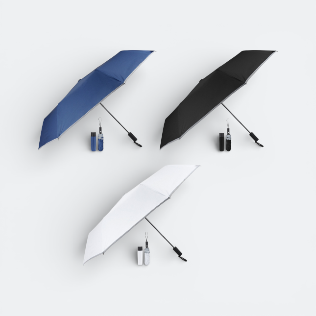 GIH4103 21.5'_inch_Tri_Fod_Auto_Umbrella_All_Colors1 GIH6203 Tri Fold Auto Umbrella 21.5''