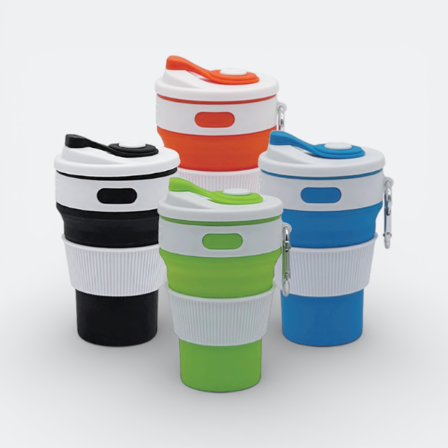 GMG2138_FlexFold_Silicone_Cup_All_Colors GMG2138 FlexFold Silicone Cup (355ml)