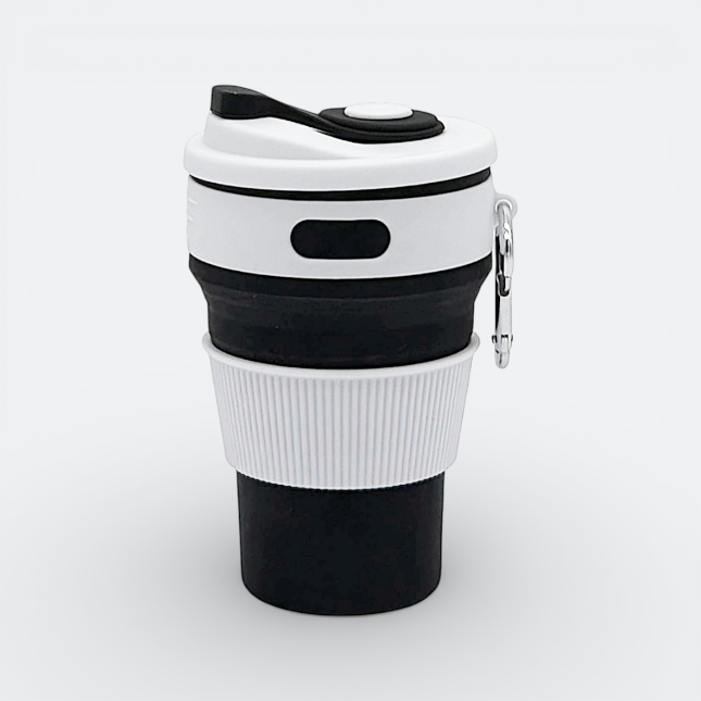 GMG2138_FlexFold_Silicone_Cup_Black GMG2138 FlexFold Silicone Cup (355ml)