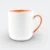 GMG2142_AccentTone_Ceramic_ Mug_Orange GMG2142 AccentTone Ceramic Mug (300ml)