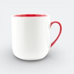 GMG2142_AccentTone_Ceramic_ Mug_Red GMG2142 AccentTone Ceramic Mug (300ml)
