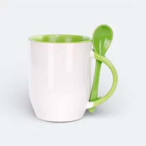 GMG2143_Accent_Spoon_Mug_Green GMG2143 Accent Spoon Mug (360ml)