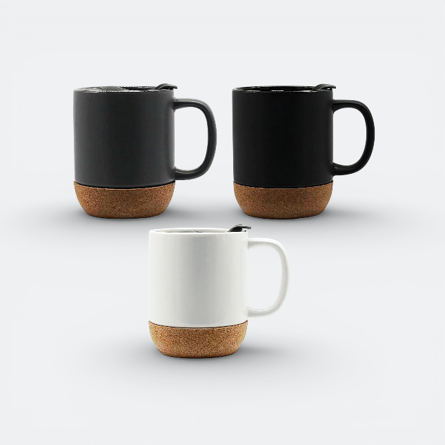 GMG2146 CorkBase Ceramic Mug (400ml)