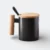 GMG2150_TimberLid_Mug_with_Spoon_Black GMG2150 Timber Lid Mug with Spoon (400ml)