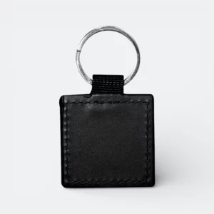 GMG3020_Wink_ PU_Keychain_ (Square)_Black GMG3020 Wink PU Keychain (Square)