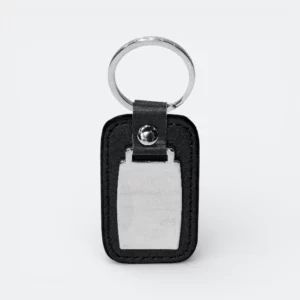 GMG3022_Tag_PU_ Keychain_Black GMG3022 Tag PU Keychain