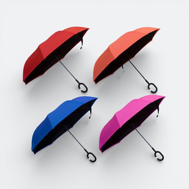 GMG6007 Brimzo Double Layer Inverted Umbrella 22"