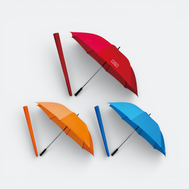 GMG6008 Coloured Golf Umbrella With Pouch 30"