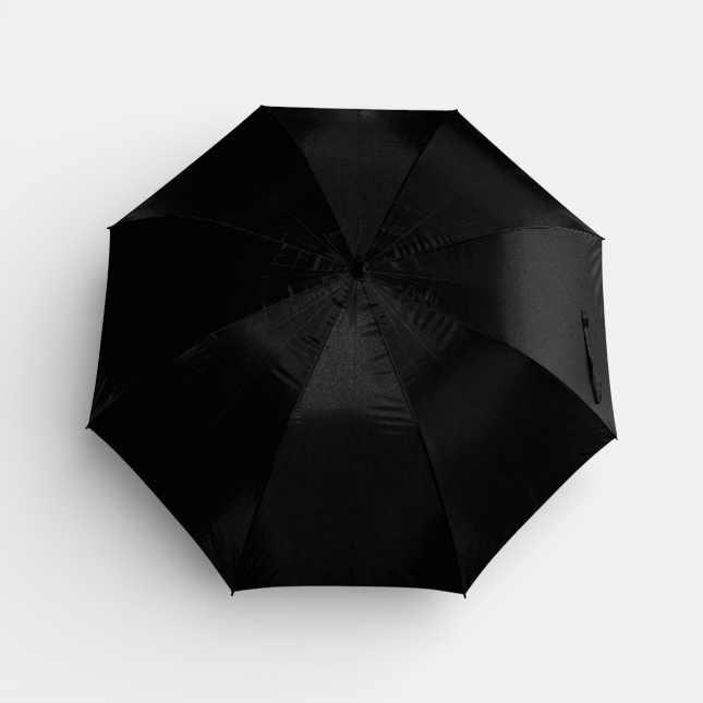 GMG4018_27_inch_Mercer_Auto_Umbrella_Black_Top_View GMG6018 Mercer Auto Umbrella 27"
