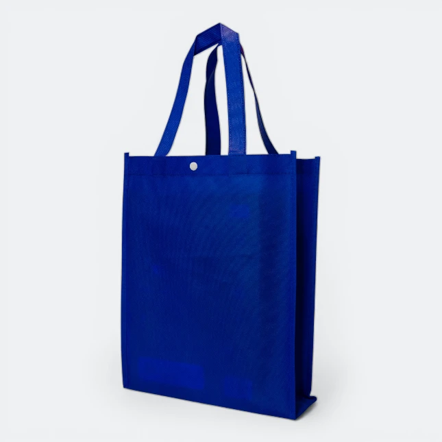 GMG5008_Non_Woven_Bag_A4_Stiches_With_Button_Royal_Blue GMG5008 Non Woven Bag A4 (w/button)