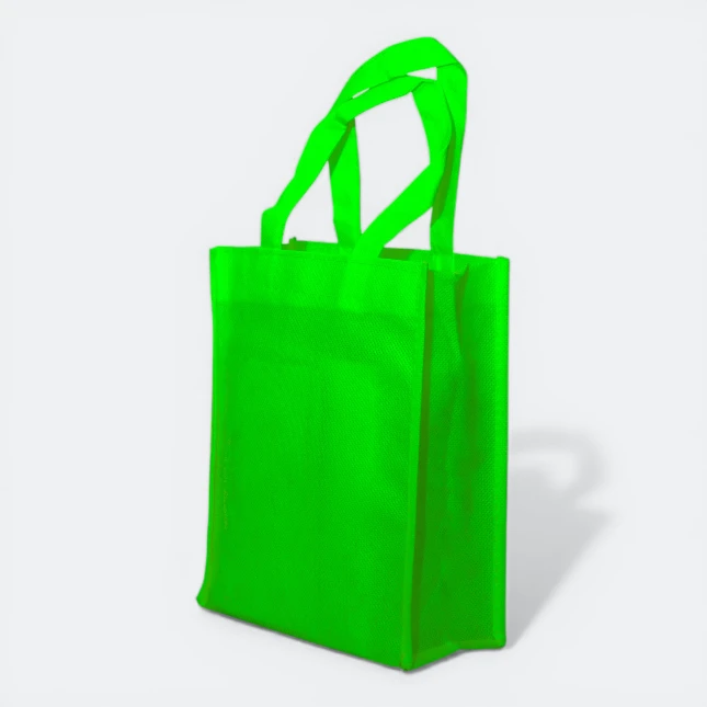 GMG5013_Non_Woven_Bag_A5_1_stitches_Green GMG5013 Non-Woven Bag A5-1 (stitches)