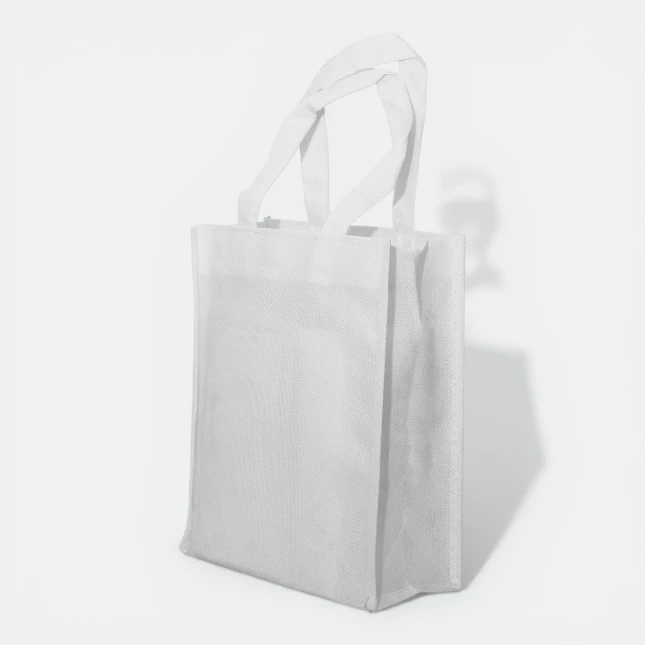 GMG5013_Non_Woven_Bag_A5_1_stitches_White GMG5013 Non-Woven Bag A5-1 (stitches)