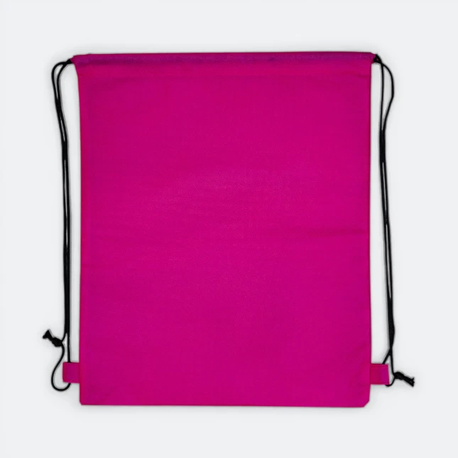 GMG5015_Pumpkin_Non_woven_Drawstring_Bag_Open GMG5015 Pumpkin Non-woven Drawstring Bag