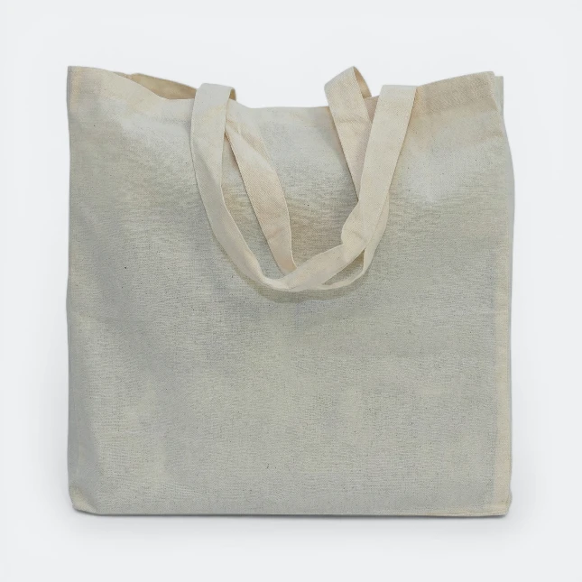 GMG5024_Natural_Canvas_Bag_5oz_Front_View GMG5024 Natural Canvas Bag (5oz)