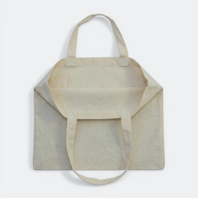 GMG5024_Natural_Canvas_Bag_5oz_Open GMG5024 Natural Canvas Bag (5oz)
