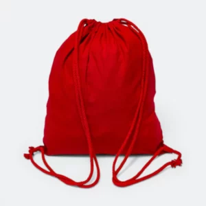 GMG5035_Canvas_Drawstring_Bag_5oz_Red GMG5035 Canvas Drawstring Bag (5oz)