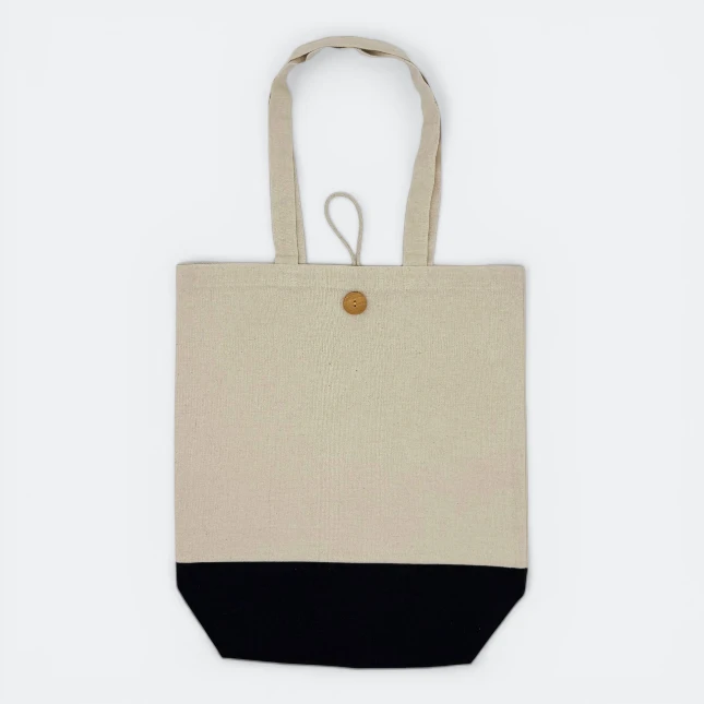 GMG5050 Natural Canvas Bag 2 tone  (8oz)