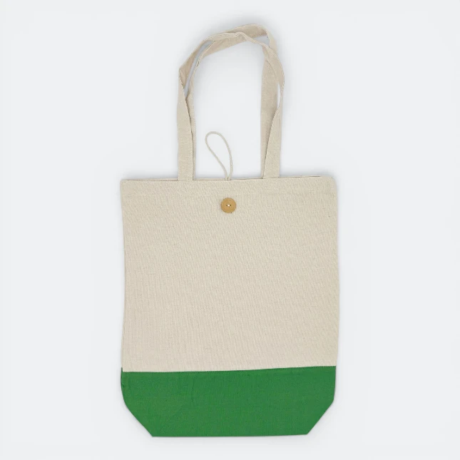 GMG5050 Natural Canvas Bag 2 tone  (8oz)