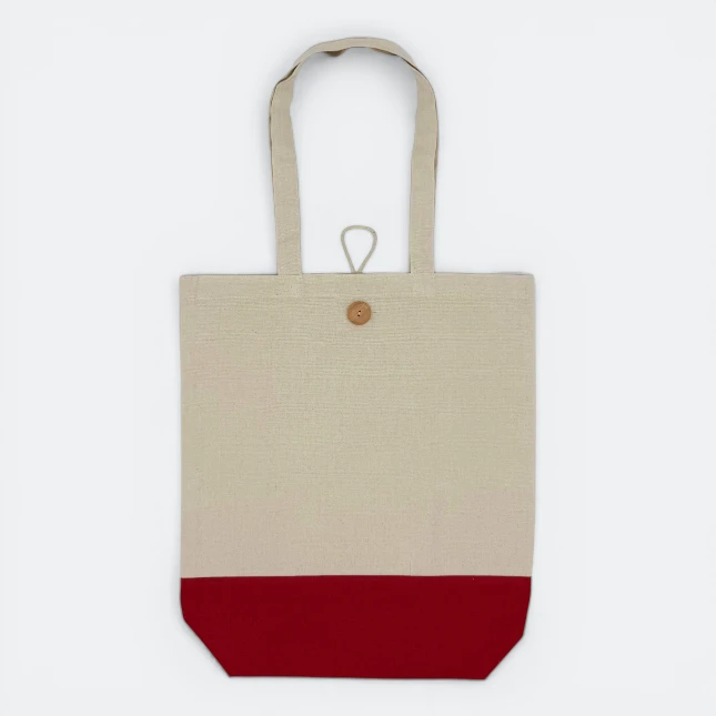 GMG5050 Natural Canvas Bag 2 tone  (8oz)