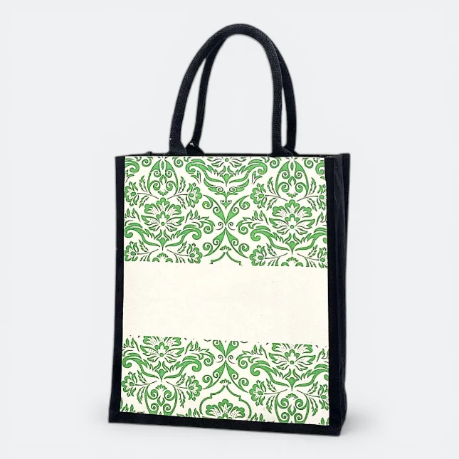 GMG5053 Laminated Canvas Bag 3 (flower)