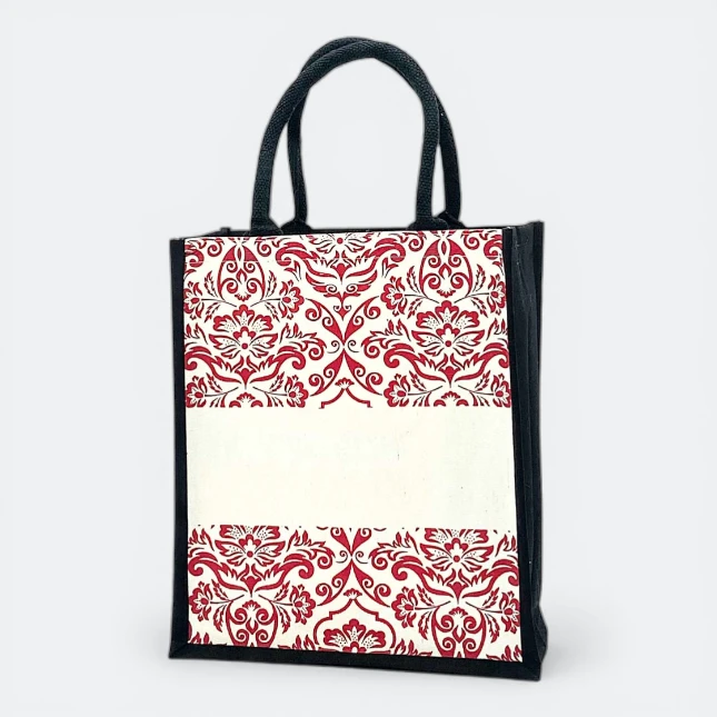GMG5053 Laminated Canvas Bag 3 (flower)