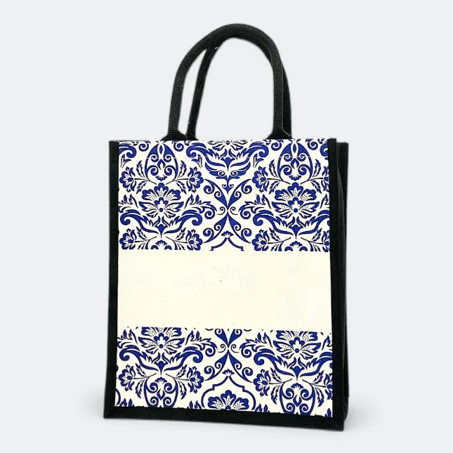 GMG5053 Laminated Canvas Bag 3 (flower)