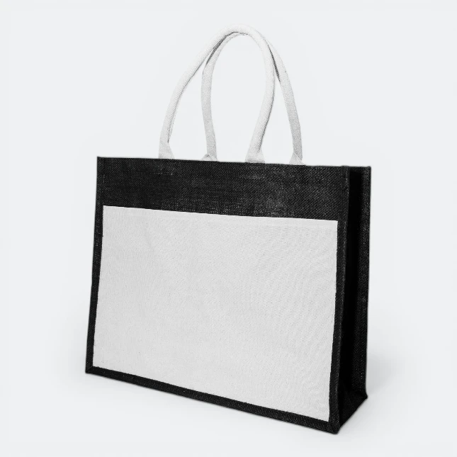 GMG5058_Blackberry_Jute_Bag_Black GMG5058 Blackberry Jute Bag