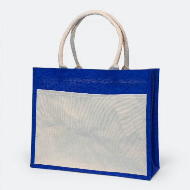 GMG5058_Blackberry_Jute_Bag_Royal_Blue GMG5058 Blackberry Jute Bag