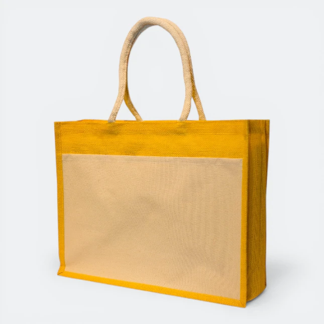 GMG5058_Blackberry_Jute_Bag_Yellow GMG5058 Blackberry Jute Bag