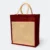 GMG5059_Blackcurrant_Jute_Bag_Maroon GMG5059 Blackcurrant Jute Bag