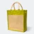 GMG5059_Blackcurrant_Jute_Bag_Neon_Green GMG5059 Blackcurrant Jute Bag