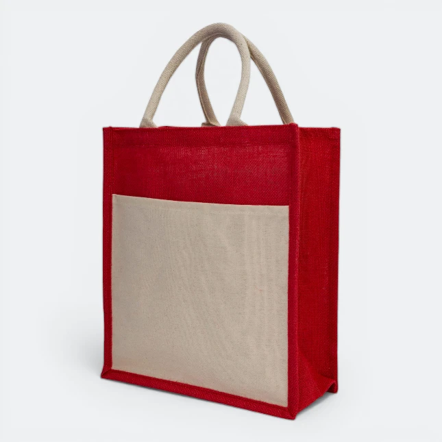 GMG5059_Blackcurrant_Jute_Bag_Red GMG5059 Blackcurrant Jute Bag