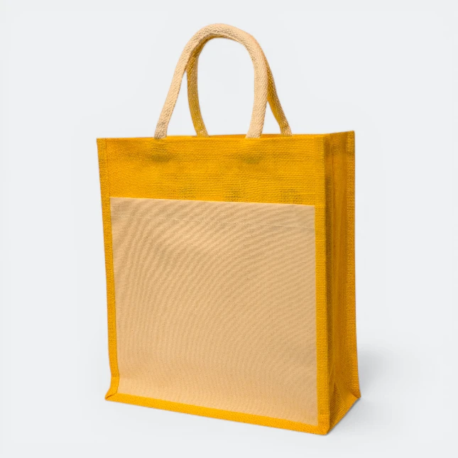 GMG5059_Blackcurrant_Jute_Bag_Yellow GMG5059 Blackcurrant Jute Bag