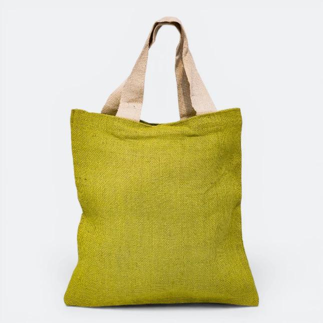 GMG5063_Coloured_Soft_Jute_Bag_Green Gmg5063 coloured soft jute bag