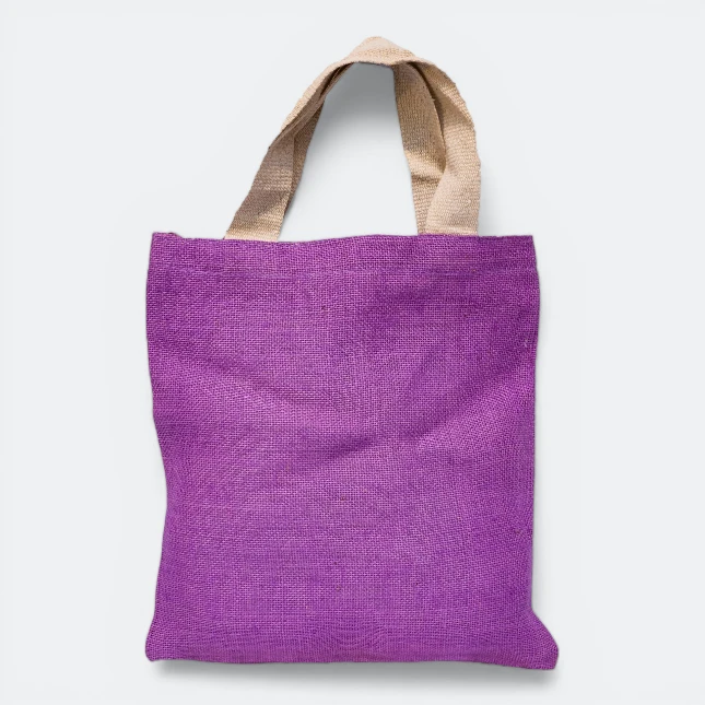 GMG5063_Coloured_Soft_Jute_Bag_Purple Gmg5063 coloured soft jute bag