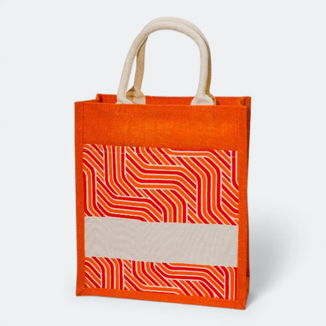 GMG5082 Laminated Jute bag 2 (pattern)