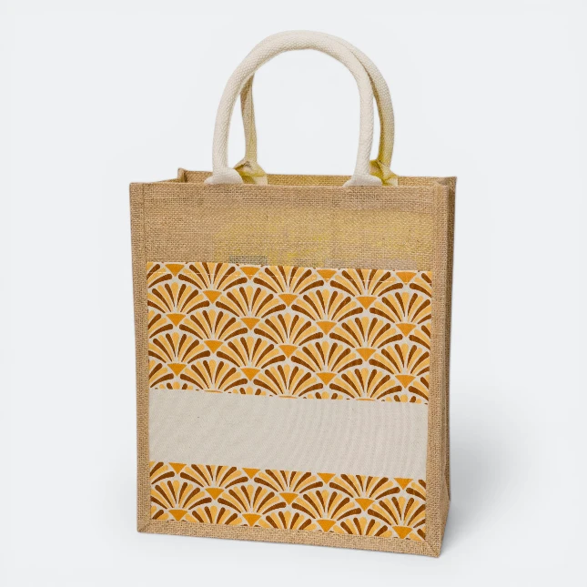 GMG5084_Laminated_Jute_bag_4_pattern_Beige GMG5084 Laminated Jute bag 4 (pattern)