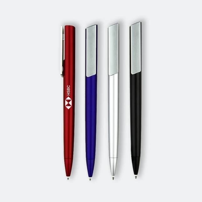 GIH1004 New L.A. Plastic Ball Pen (black ink)