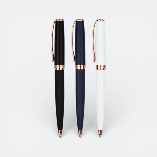 GIH1042 Stellar Rose Metal Pen (black gel ink)