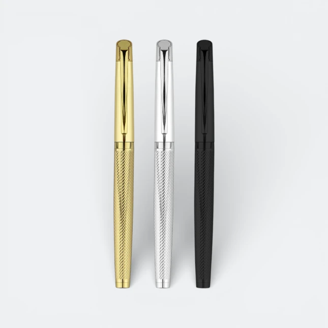 GIH1052 Legacy Metal Roller Pen (black gel ink)