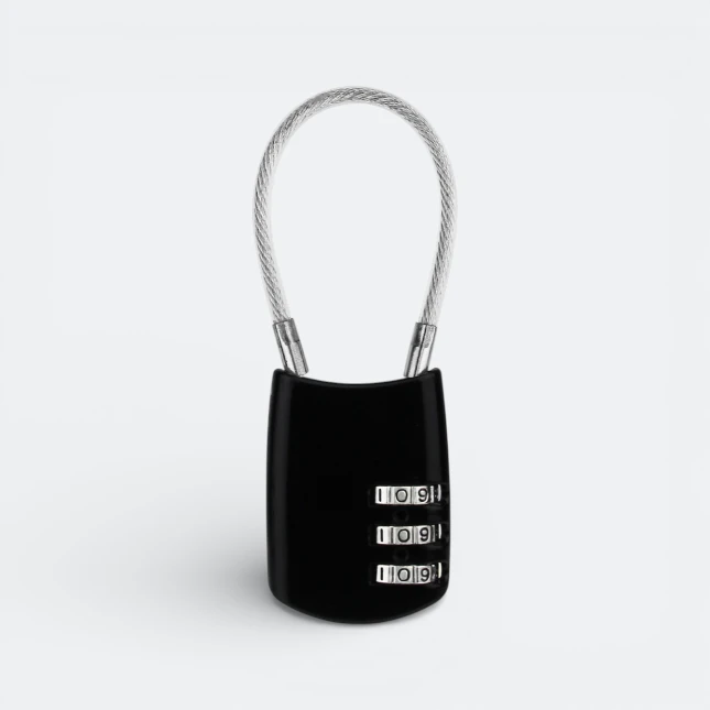 GIH7505_Loki_Luggage_Lock_Black GIH7505 Loki Luggage Lock